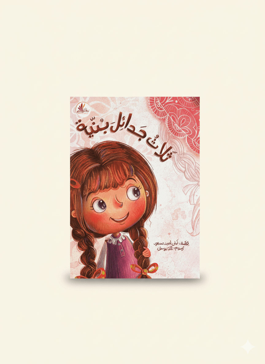 ثلاث جدائل بنية